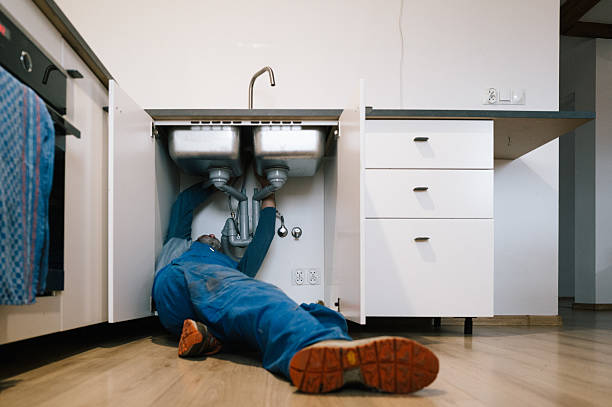 Professional Drain Cleaning technician working in Burfordville, MO
